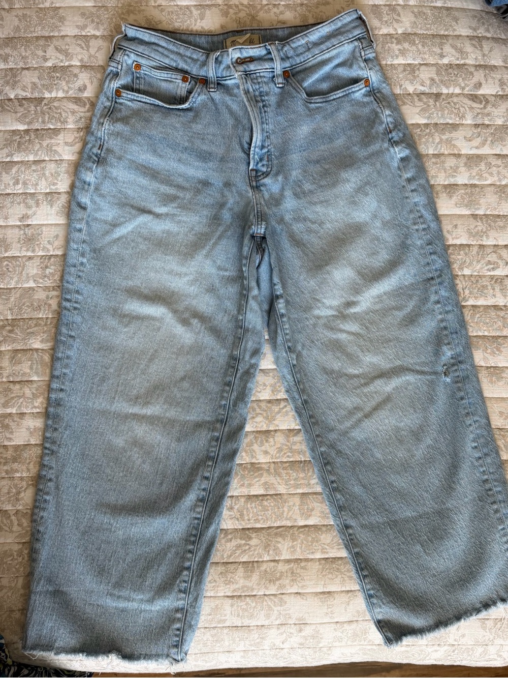 Madewell Light Blue Straight Jeans sz29